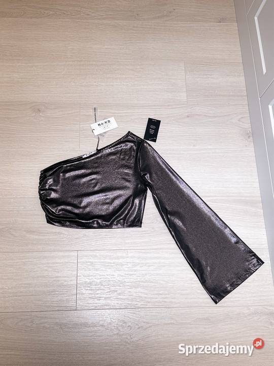 Bluzka bluza NAKD 36 s nowa z metką błyszcząca długi