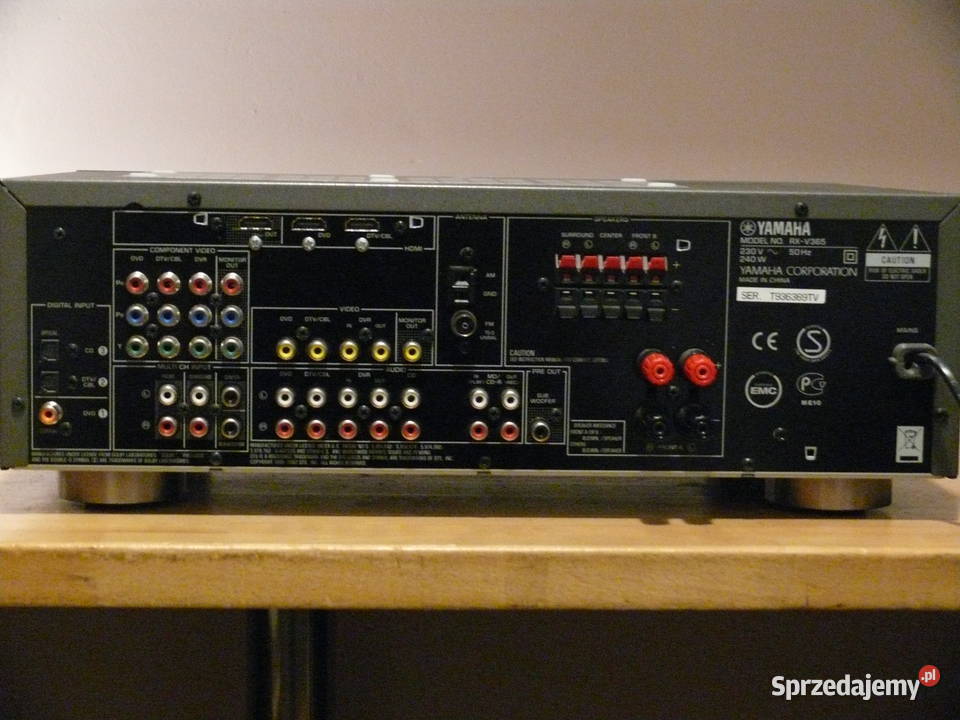 Yamaha Amplituner Kino RXV365 Gdańsk
