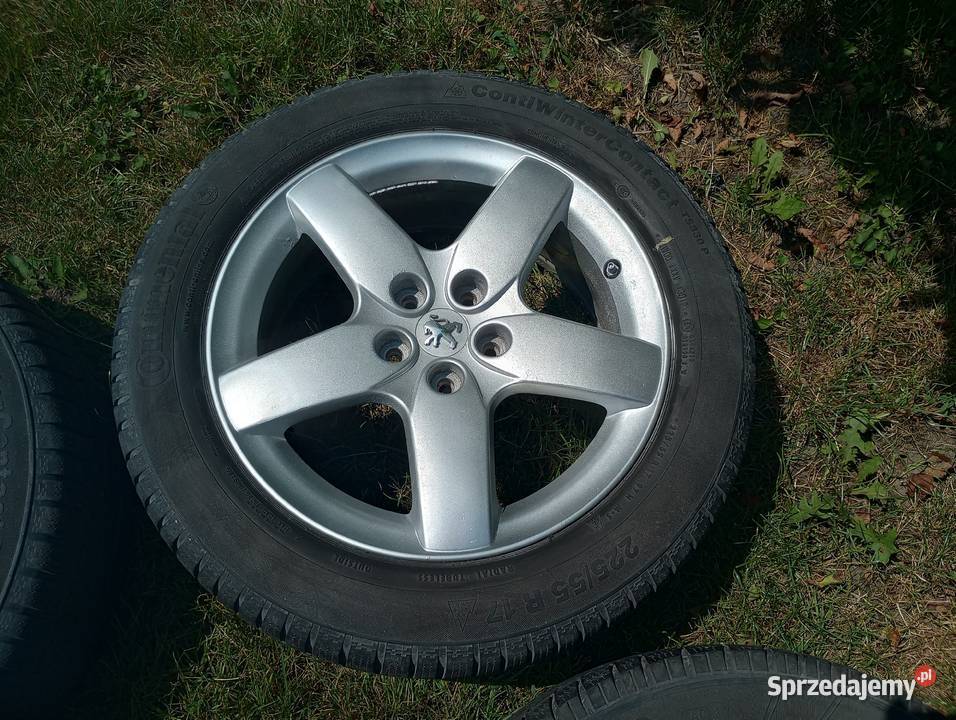 Alufelgi Peugeot 17 5x108 Oryginalne Felgi Koła i felgi kujawsko-pomorskie Chodecz