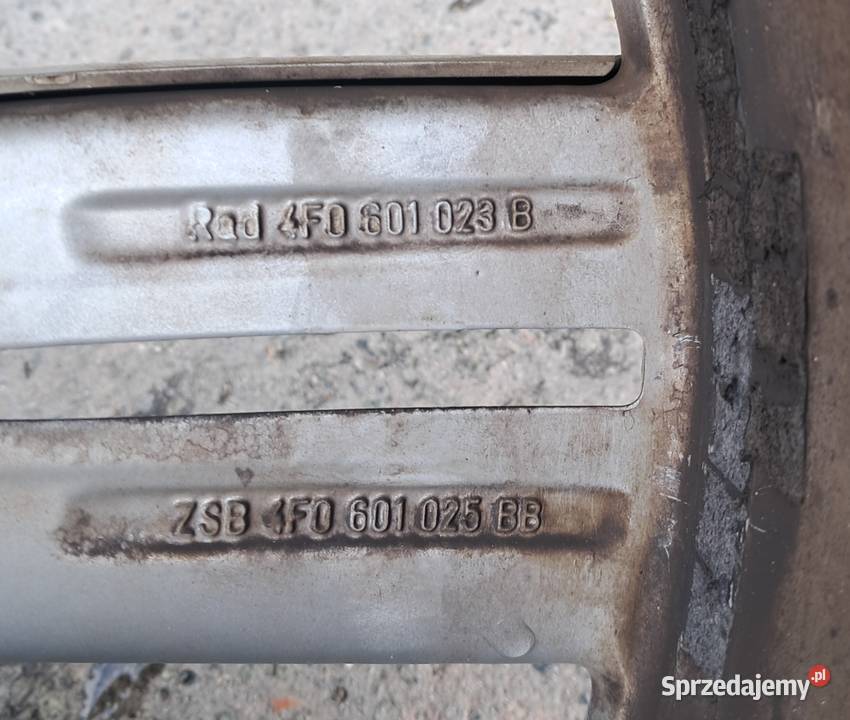 AUDI A6 S6 ALLROAD FELGI 18 dolnośląskie Wrocław