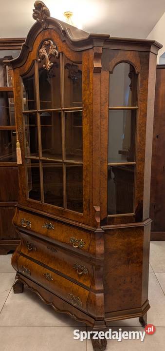 Witrynaserwantka neobarok czeczotaszer 1115 Dąbrowa Górnicza