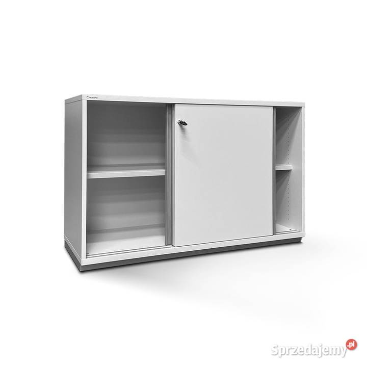 Szafa biurowa modułowa Neudoerfler Lineo biała małopolskie