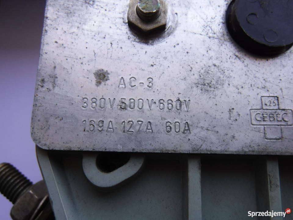 Rozłącznik izolacyjny 250A 660VAC TGL 35794 AC3 Szydłowiec sprzedam