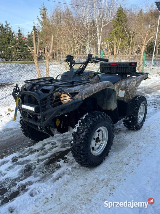 Yamaha Grizzly 550 Fi EPS 2008r CAMO HOMOLOGACJA nieuszkodzony Iwonicz