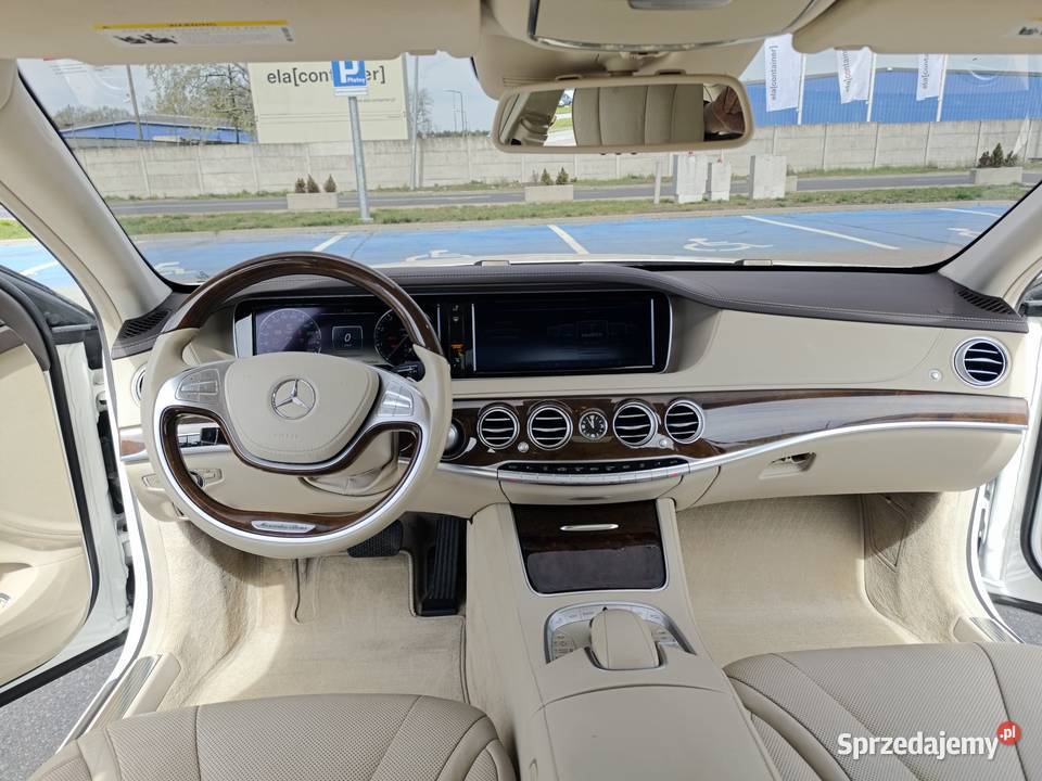 Mercedes S550 V8 biturbo biała perła sprzedam