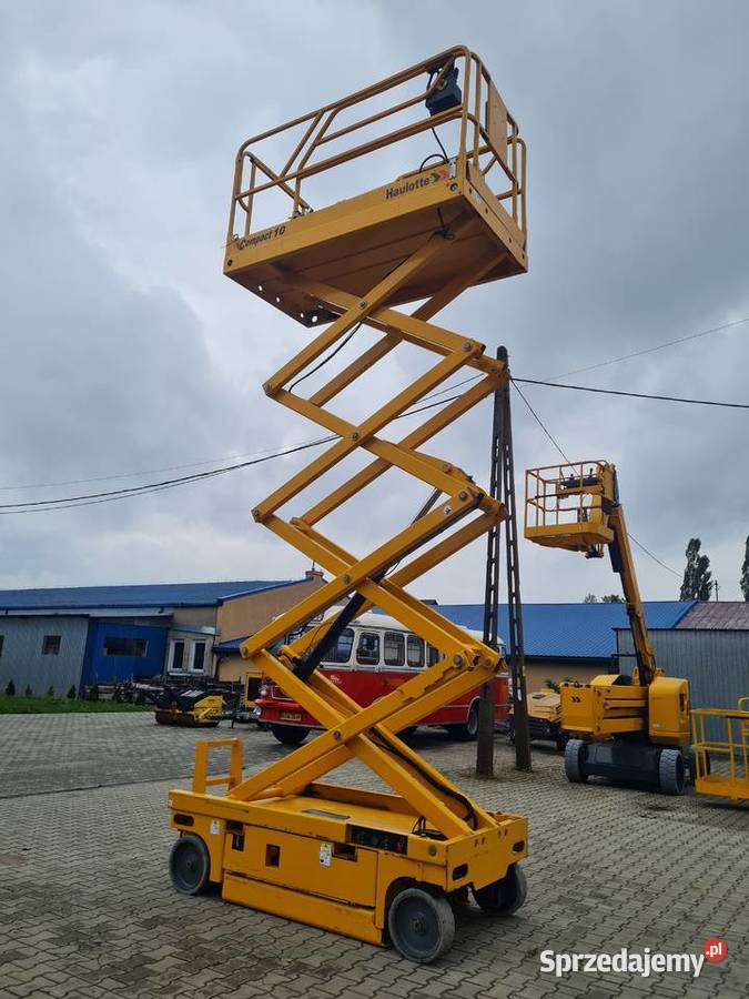 Podnośnik nożycowy Haulotte Compact 10 2014 wys małopolskie Dąbrowa Tarnowska sprzedam