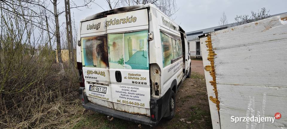 Uszkoszony Peugeot Boxer 2006r 23 diesel 280 Boxer małopolskie Kraków