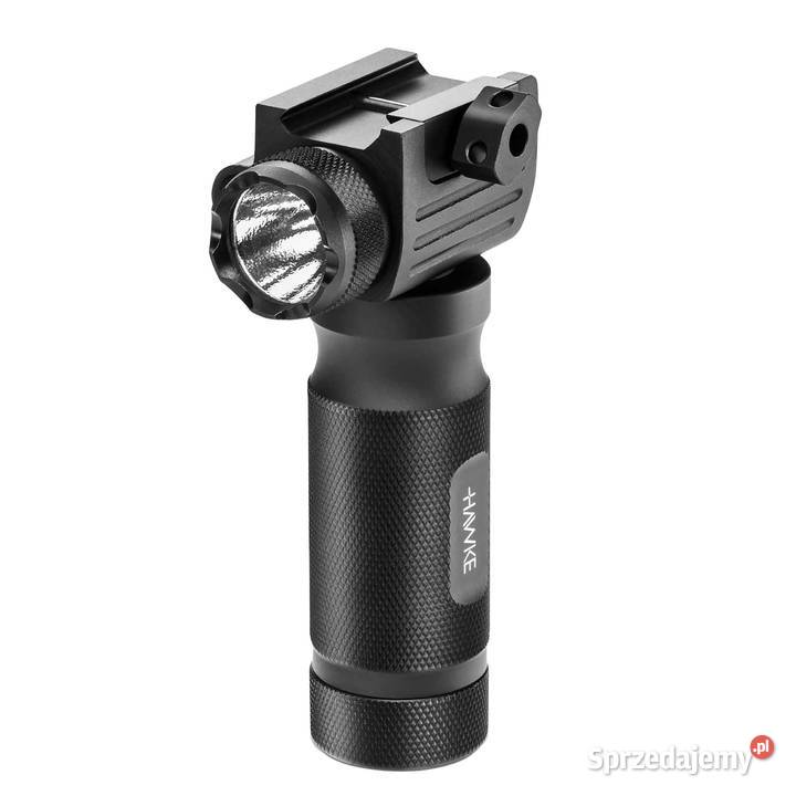 Chwyt przedni z latarką i laserem Hawke na szynę Latarki i oświetlenie Latarki i oświetlenie Warszawa