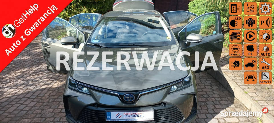 Toyota Corolla 487 netto ECVT 18 Hybryda Kamera gniazdo SD Gdańsk sprzedam