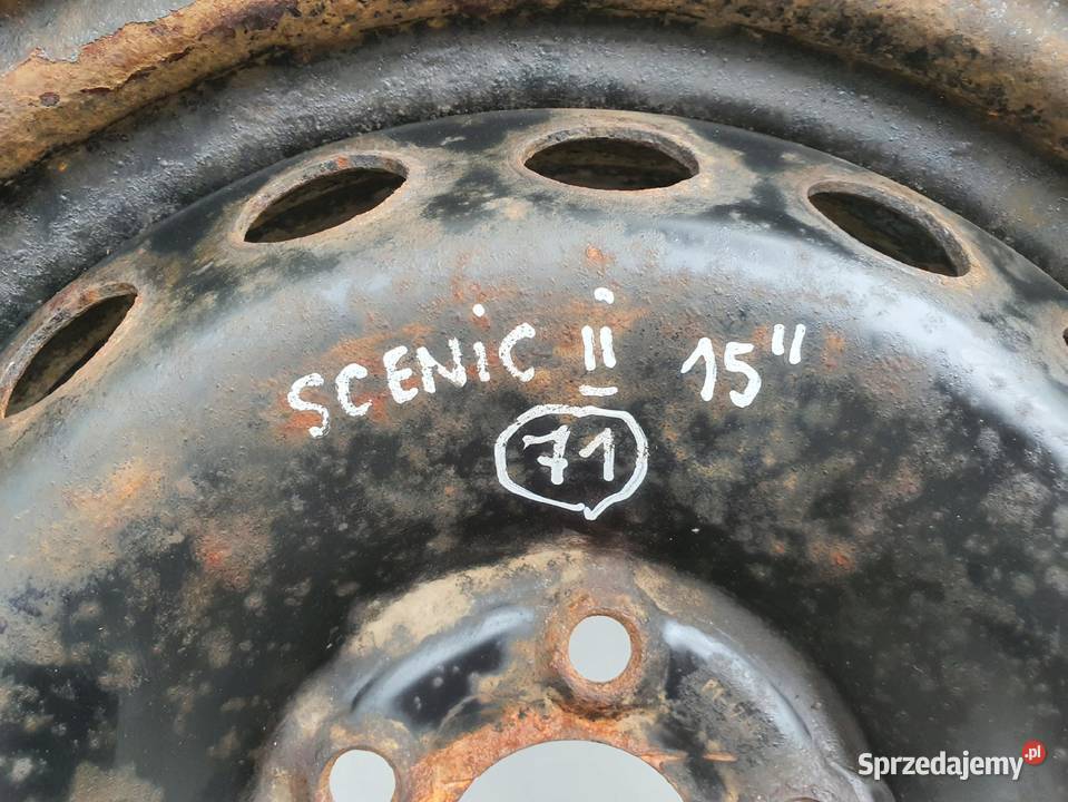 Megane II Scenic II KOŁO ZAPASOWE Zapas 18565 Rudka