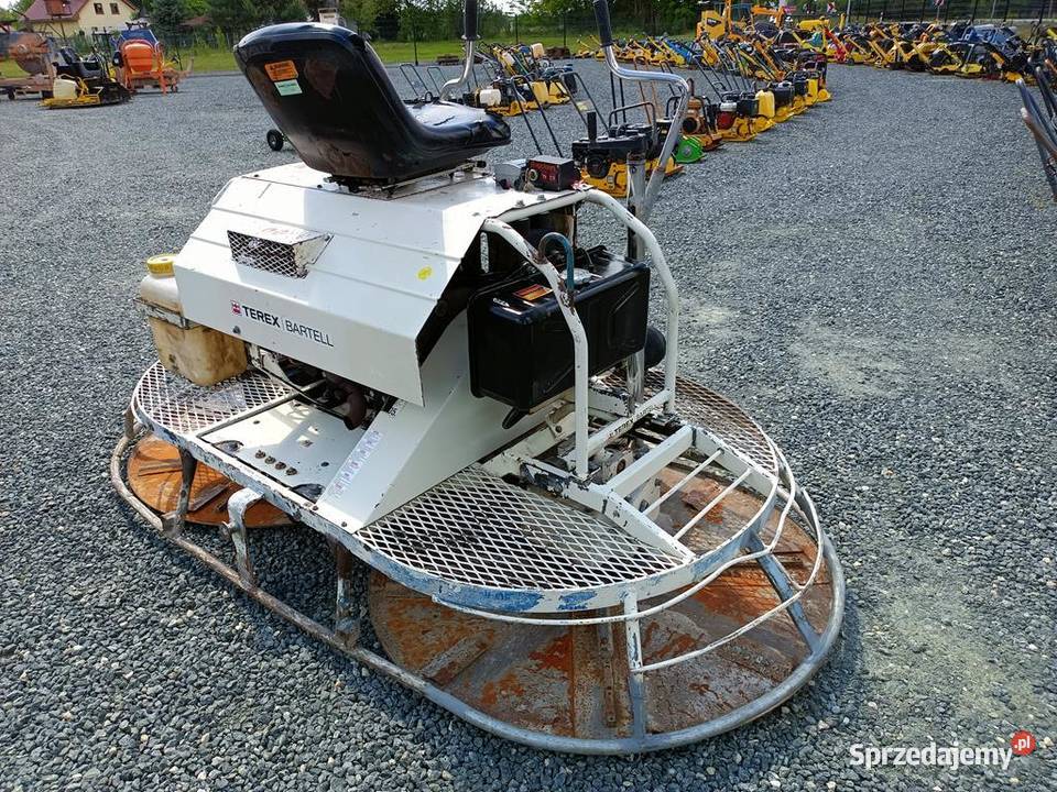 Zacieraczka betonu dwutalerzowa TEREX LD 98 127 pełny VAT Trzebnica