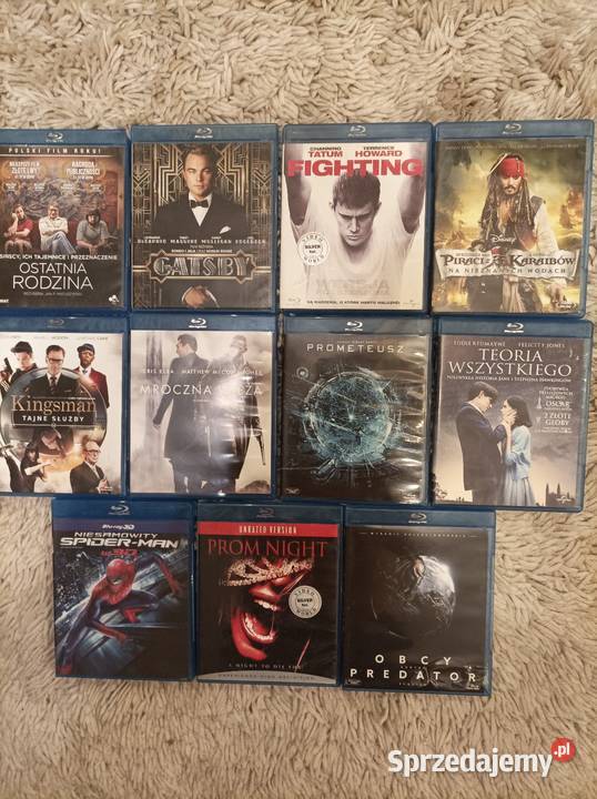 Sprzedam filmy Bluray Pabianice sprzedam