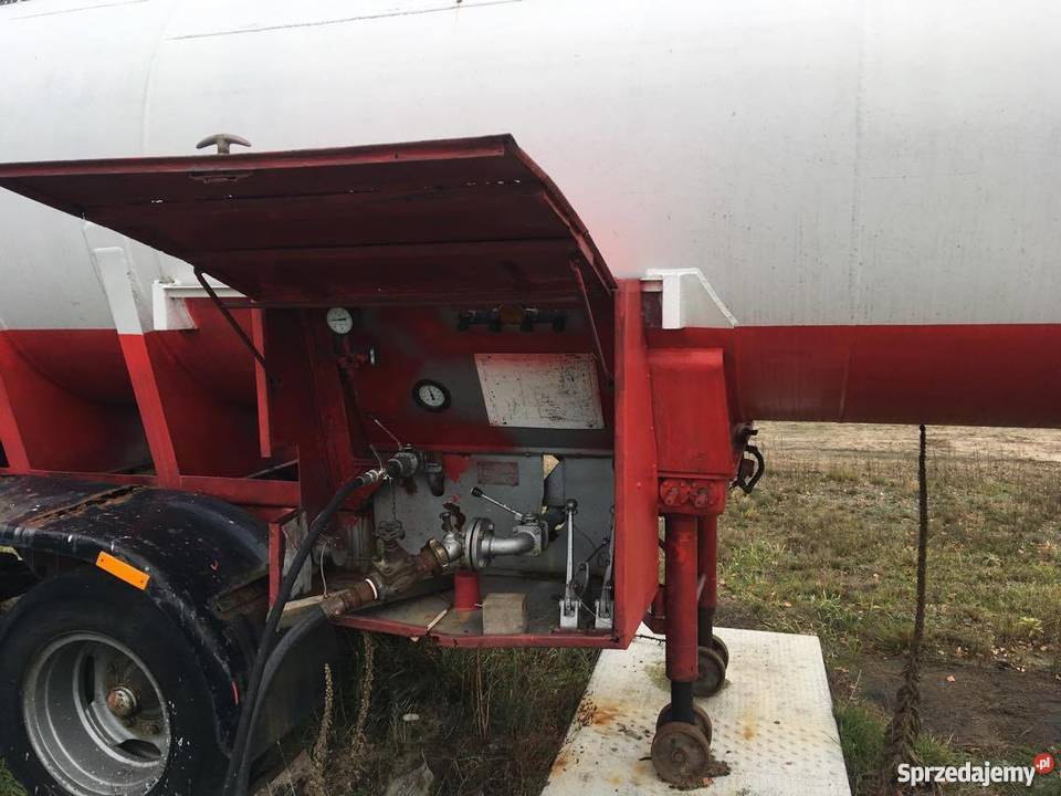 Cysterna do gazu LPG ZBIORNIK Naczepa Koło