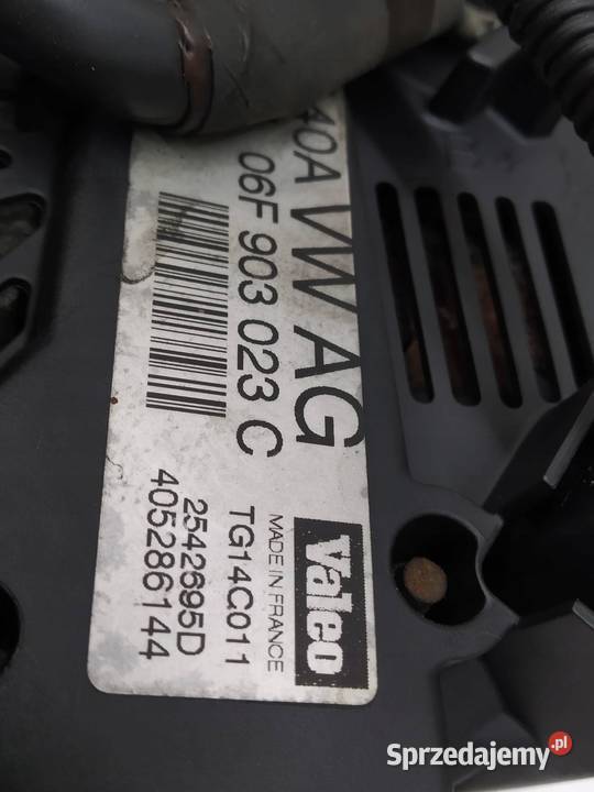 ALTERNATOR 06F903023C 19 TDI Seat Leon II Rok produkcji 2006