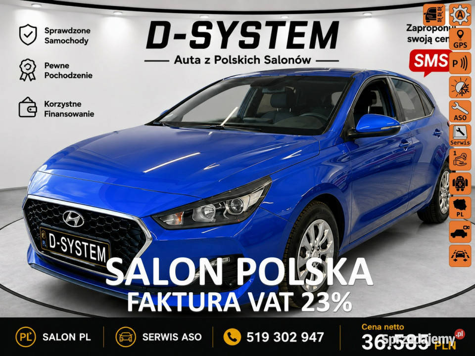 Hyundai i30 Salon Polska Automat 1Właściciel