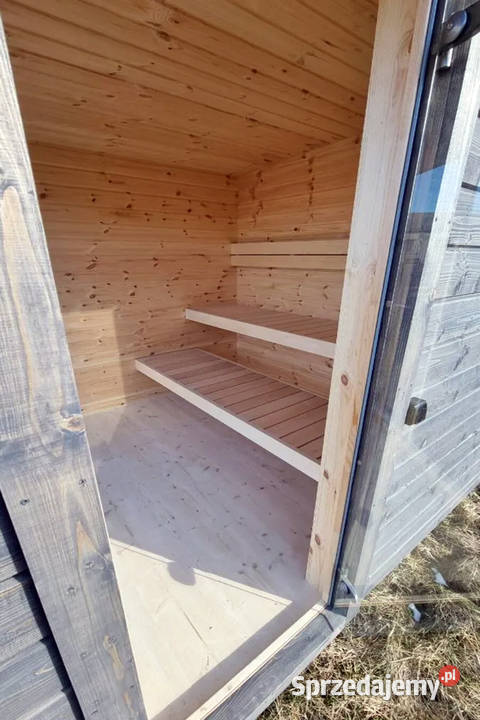 SAUNA OGRODOWA CUBE LUX 230 x 230 ModernHaus Wrocław