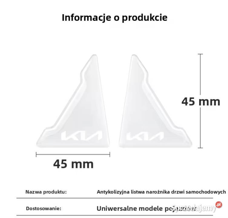 Kia osłona drzwi osobowe Gliwice