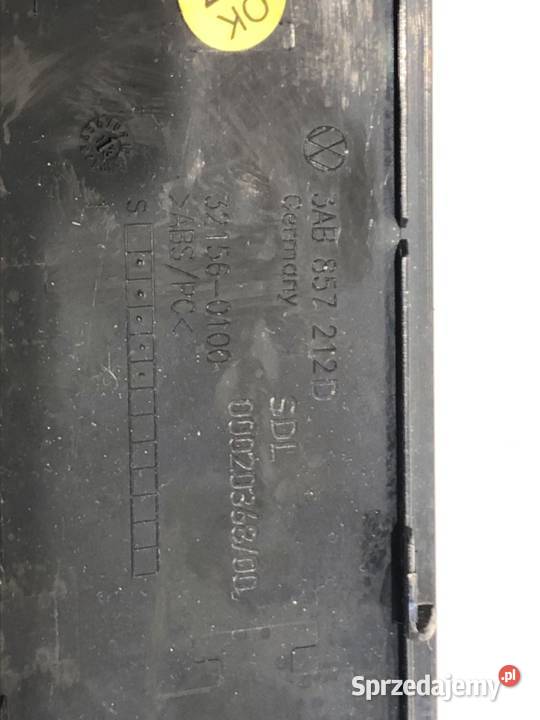 LISTWY DEKOR VW PASSAT B7 3AB857212D osobowe sprzedam
