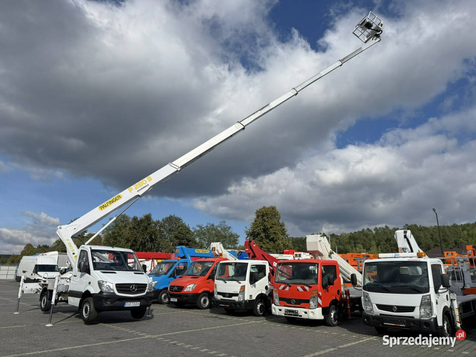 Mercedes Sprinter Zwyżka Podnośnik Koszowy Widełki