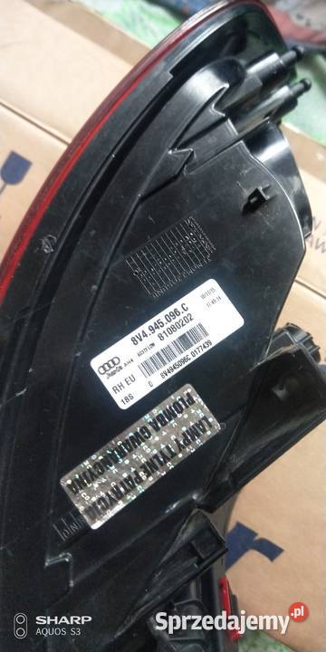 Audi A3 8V Sportback lampa tylnia prawa Łódź