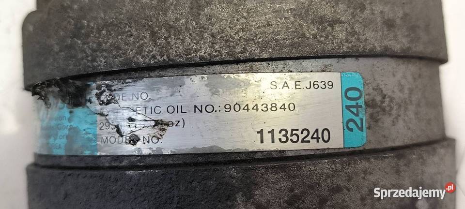SPRĘŻARKA KLIMATYZACJI OPEL VECTRA B 1135240 osobowe