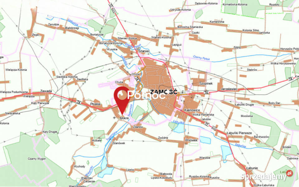 14 arowe działki budowlane Mokre Obrzeża