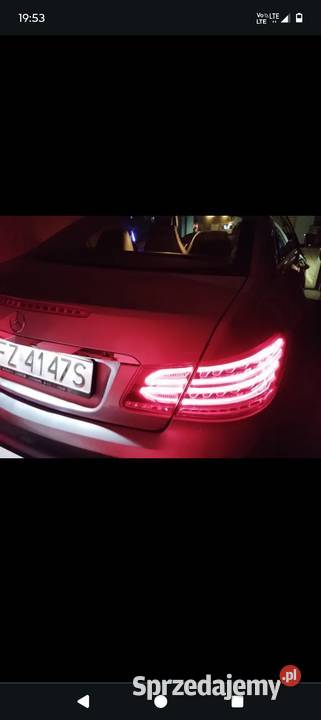 Mercedes benz klasa e 250 coupe automat automatyczna Zielona Góra