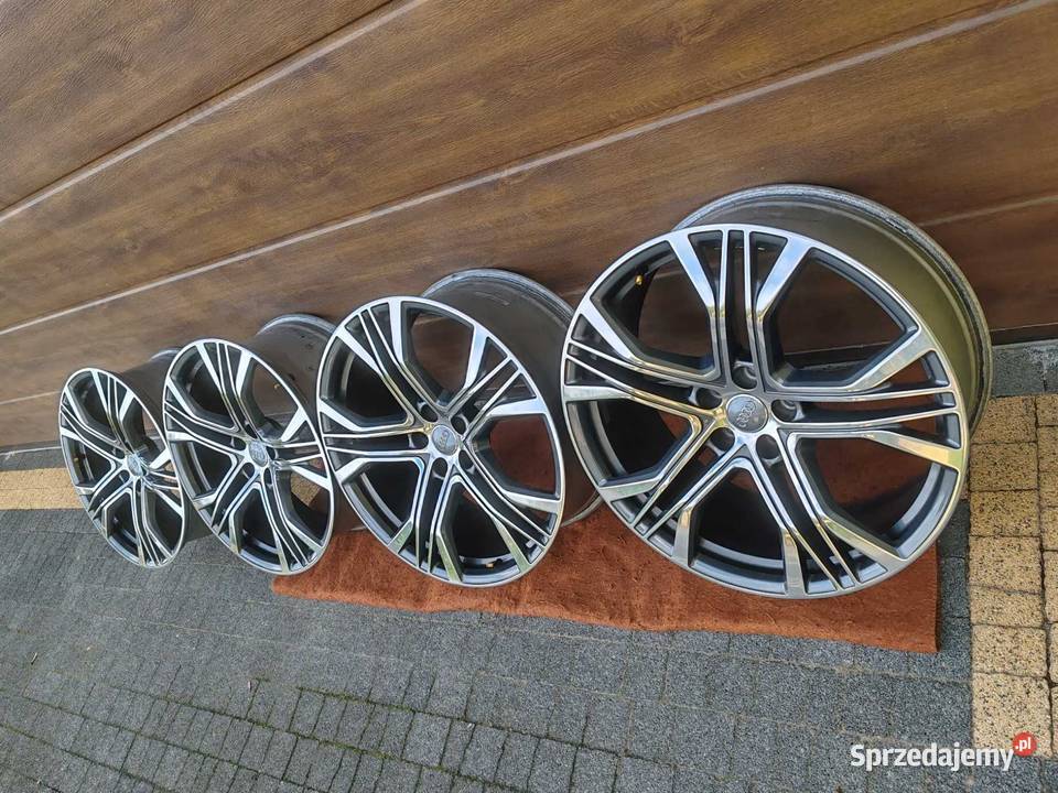 Komplet felg felgi oryginalne audi 21 5x112 A7 aluminiowe Ostrzyce