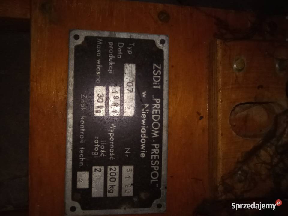 Kajak składany z czasów PRL Przeworsk