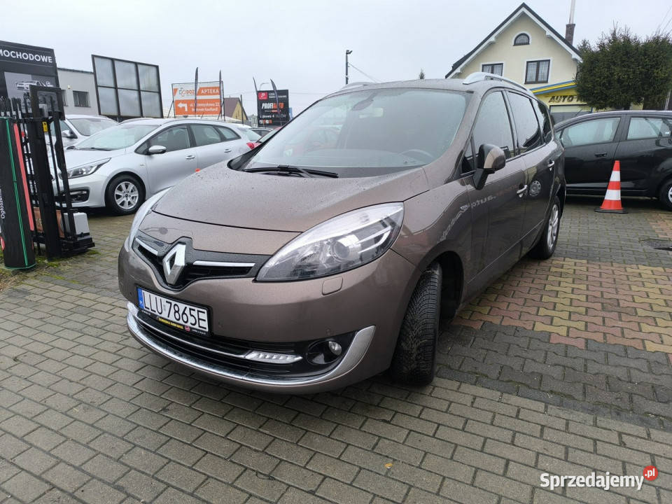 Renault Grand Scenic 15 dCi 115 Klimatronic Navi wspomaganie kierownicy Grand Scenic Łuków