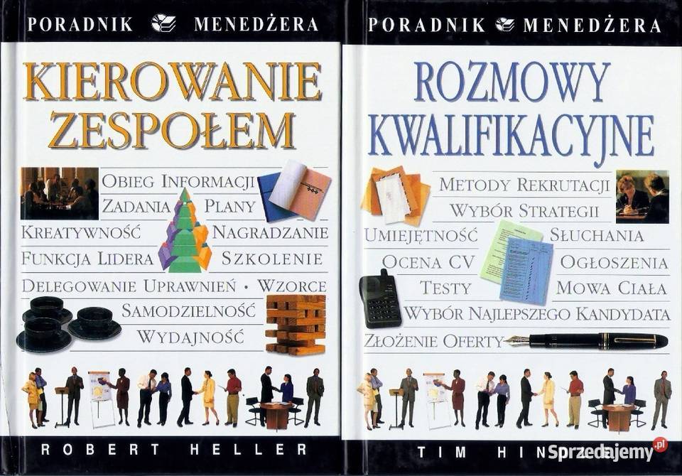 Poradnik MenedżeraZestaw4 Książki Pabianice sprzedam