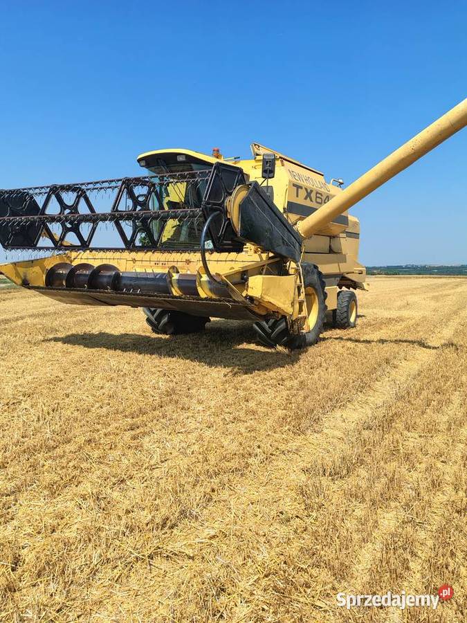 Holland TX 64 z sieczkarnią nieuszkodzony Jędrzejów