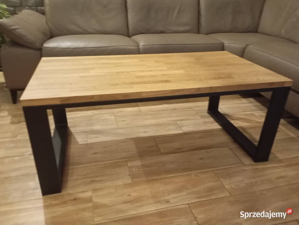 Stolik kawowy dębowy loftowy 45cm Choroszcz