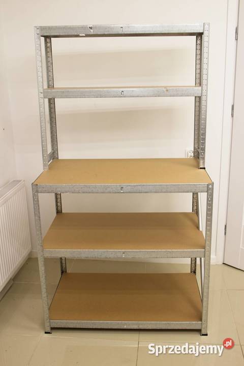 Regał metalowy magazynowy 180x100x59 5 półek śląskie Tychy sprzedam
