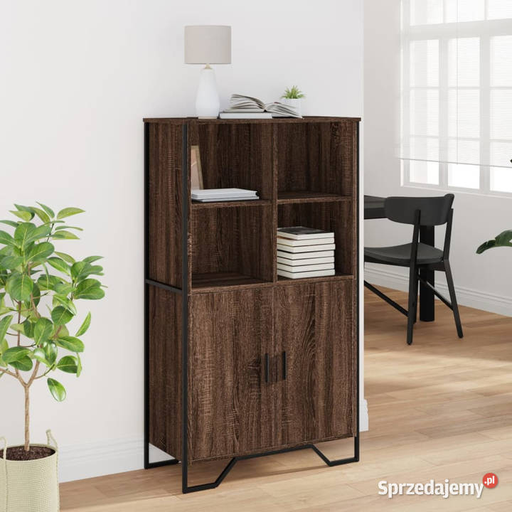 Wysoka szafka brązowy dąb 795x355x1375 WM3295311 mazowieckie sprzedam