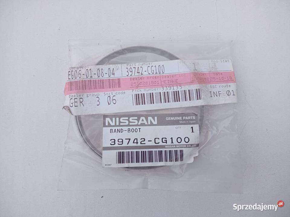 PIERŚCIEŃ PÓŁOSI INFINITI QX50 QX70 Q70 Q50 M35 Nowy Tomyśl