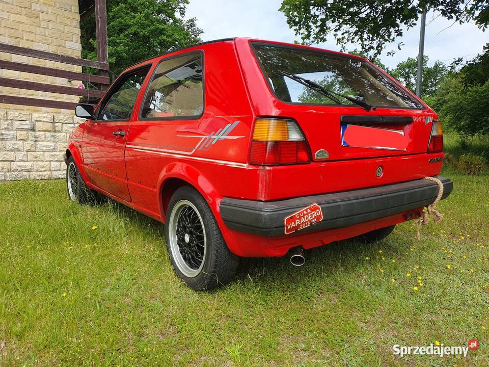 Vw Golf 2 16 pn gaz lpg bez rdzy I dziur zdrowy garażowany Bolesławiec