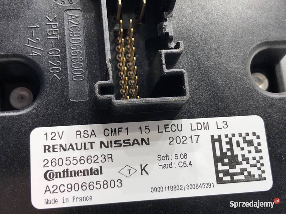 PRZETWORNICA XENON RENAULT CLIO V 260556623R Przetwornice sprzedam