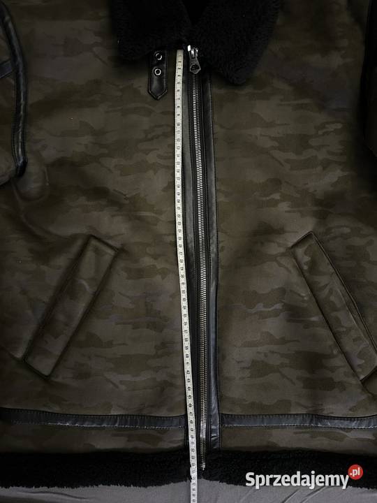 Kurtka ZARA kożuch zimowa męska z miśkiem mazowieckie sprzedam
