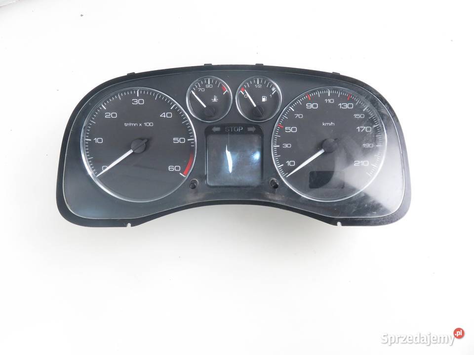 LICZNIK PEUGEOT 307 16 HDi 9HX P9654485280 osobowe Liczniki i zegary