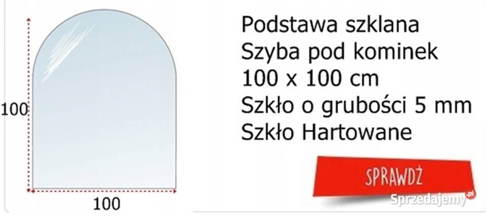 SZYBA BLACHA POD PIEC KOMINEK KOZĘ 60x40 Skawina sprzedam