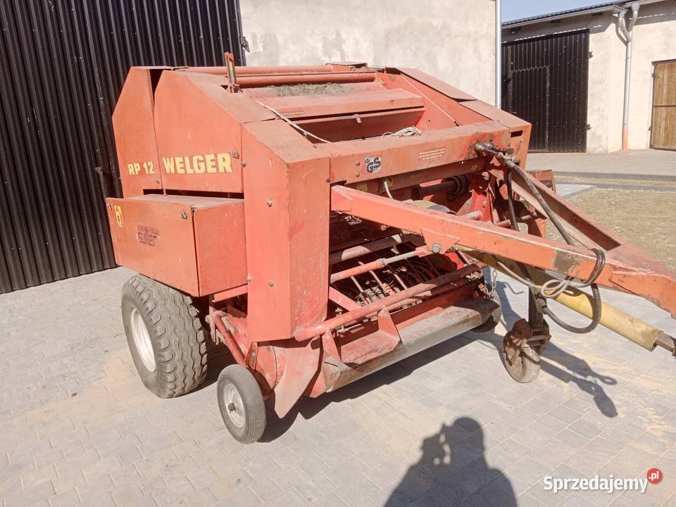 Prasa Welger rp12 Owijanie sznurkiem Centawa