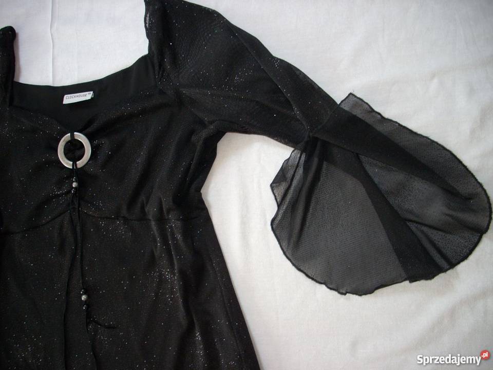 Clockhouse Wizytowa Iskrząca Tunika Bluzka j Nowy Sącz