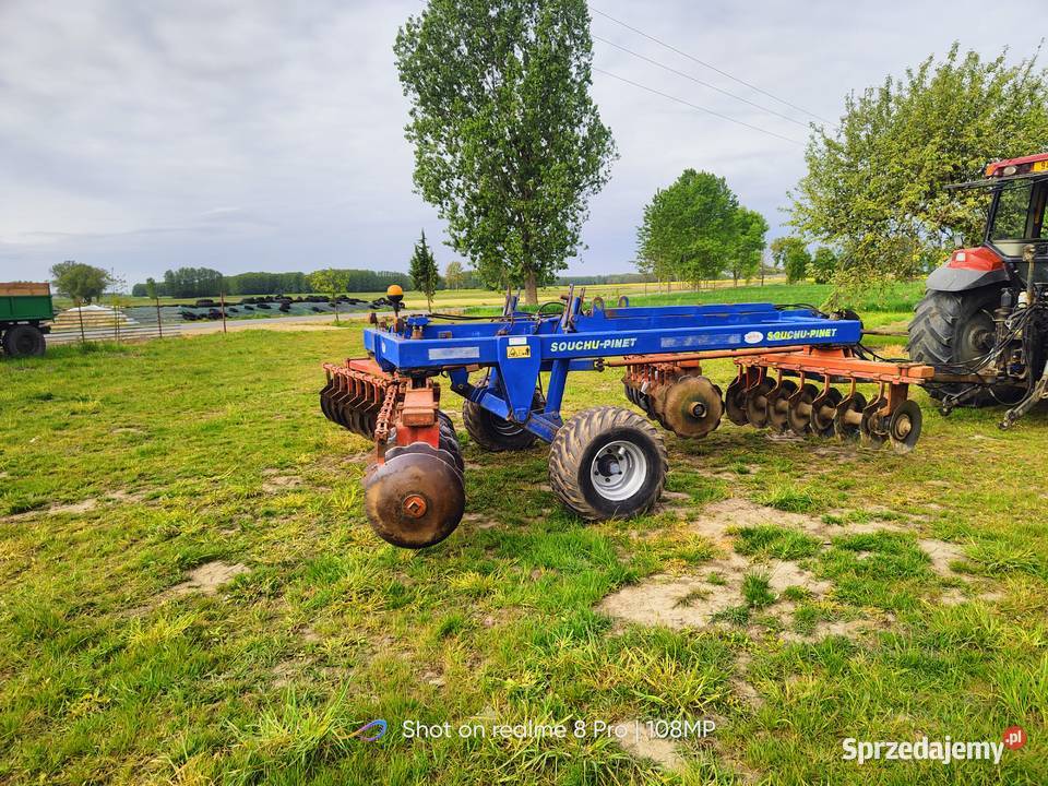Talerzówka ciągana agregat talerzowy agromasz mazowieckie Zbuczyn sprzedam