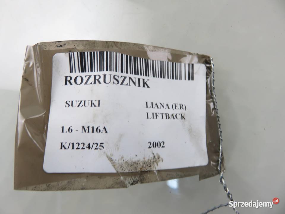ROZRUSZNIK SUZUKI LIANA 16 3110080G2 sprzedam