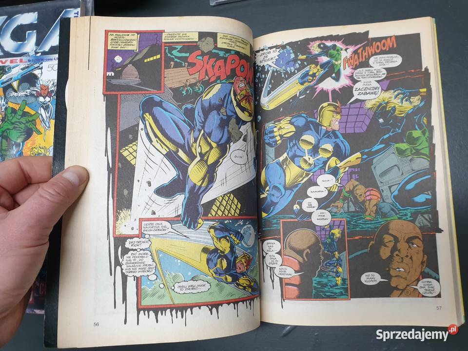 Mega Marvel 3 8 1995 The Warriors wyd TMSemic