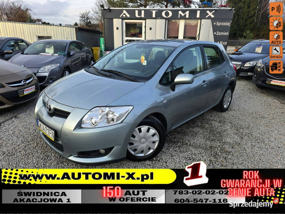 Toyota Auris 16 benz 1245drzwiklimaZadbany dolnośląskie Świdnica