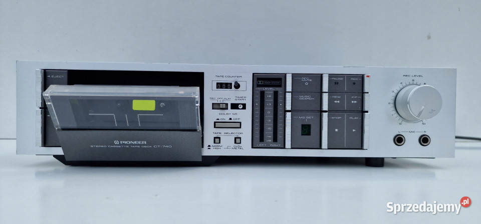 Magnetofon Pioneer CT740 Stereo Cassette Deck Międzychód