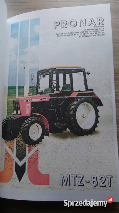 Instrukcja obsługi Pronar MTZ 80 82 Stalowa Wola
