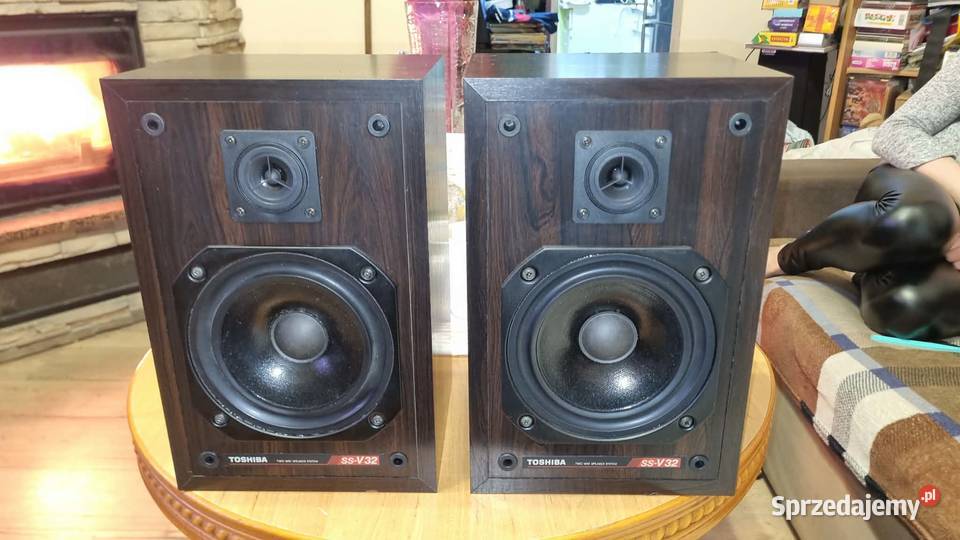 Kolumny monitory TOSHIBA SSV32 2x40W 8ohm UK łódzkie Warta